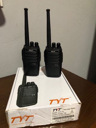 Radios Portátiles Usadas se entrega personal 