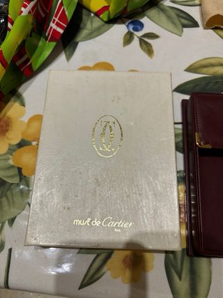 Bloc notes Cartier vintage