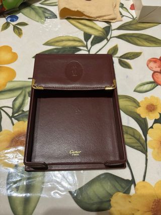Bloc notes Cartier vintage
