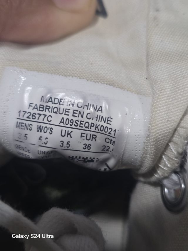 Converse Beige Talla 36 Mujer