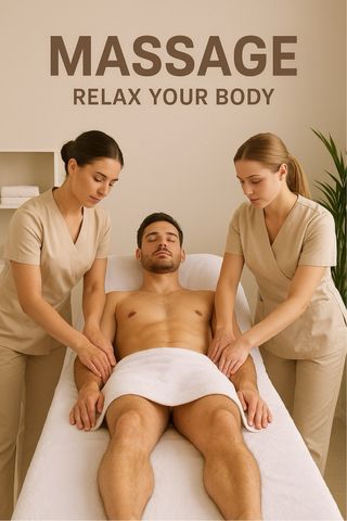 MASSAGE A 4 MANOS RELAX 