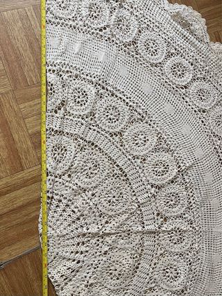 3 tappeti rotondi all'uncinetto