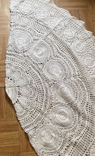 3 tappeti rotondi all'uncinetto