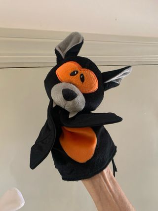 Marionette Halloween Fantasma e Pipistrello