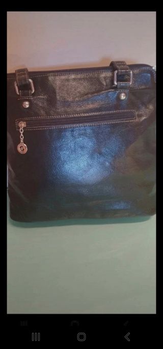 Bolso Piel Negro Pepe Alba Uterque