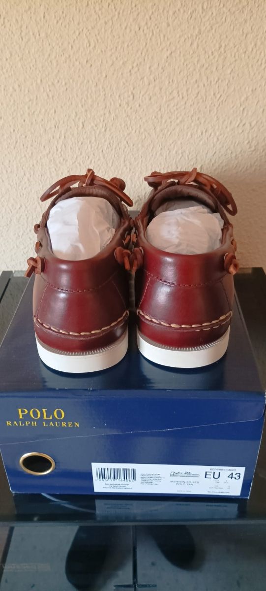 Náuticos Polo Ralph Lauren Marrones
