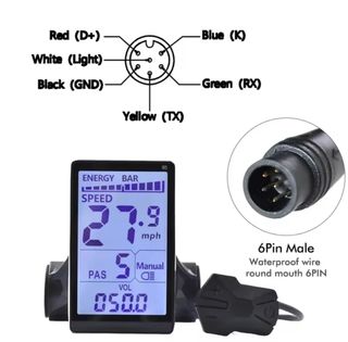 Pantalla LCD M5 para Bicicleta Eléctrica