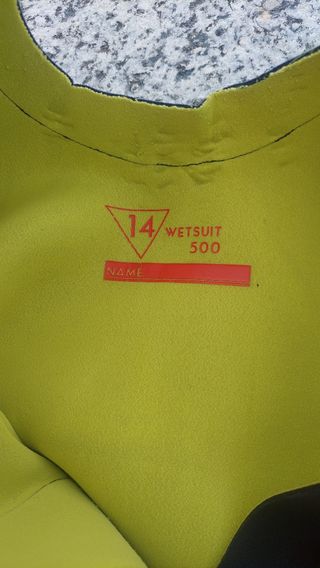 Muta da vela 14 Wetsuit 500
