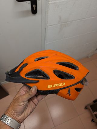 Casco de Bicicleta Naranja B-PRO