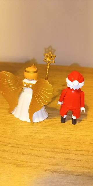 Playmobil Papa Noel y Ángel