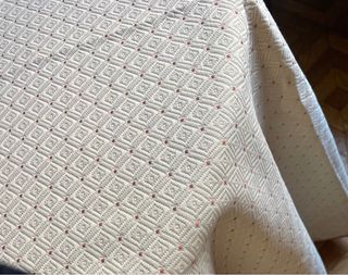 Falda mesa camilla 1m diámetro beige