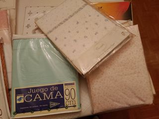 Juegos de Sábanas Cama 90cm y 105cm sin estrenar. 