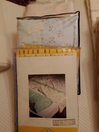 Juegos de Sábanas Cama 90cm y 105cm sin estrenar. 