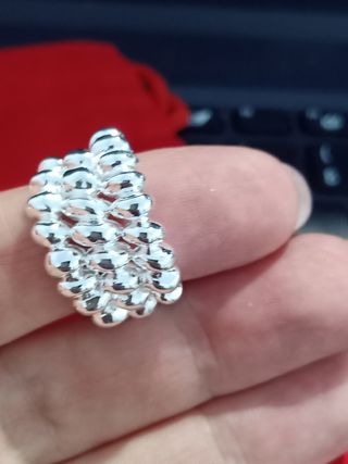 Anillo Uno de 50 Plata