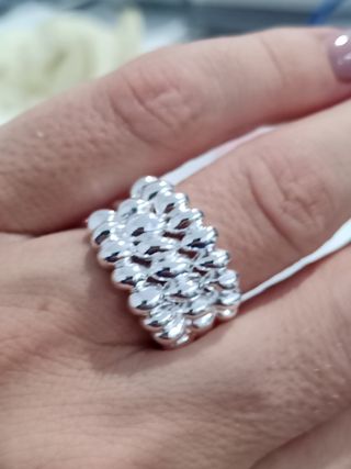 Anillo Uno de 50 Plata