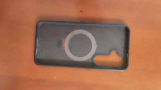 Funda móvil con anillo y protector