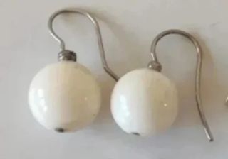 Pendientes Plata Ley Estrellas y Perlas