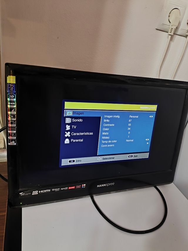 Televisor LCD HANNSpree Nero