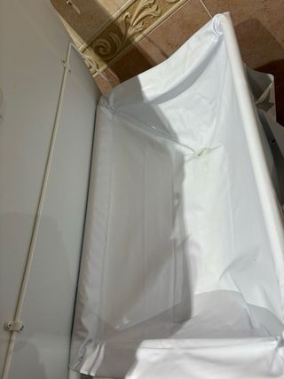 Bañera cambiador bebé plegable estrellas