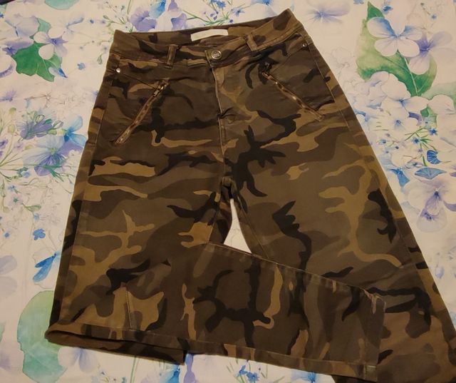 Pantalón militar mujer