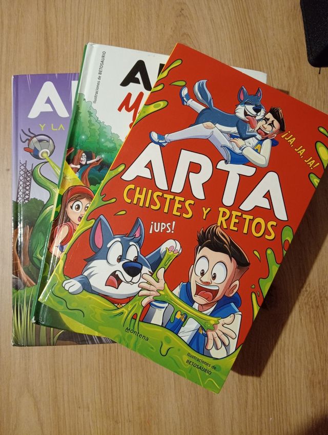 3 libros de Arta