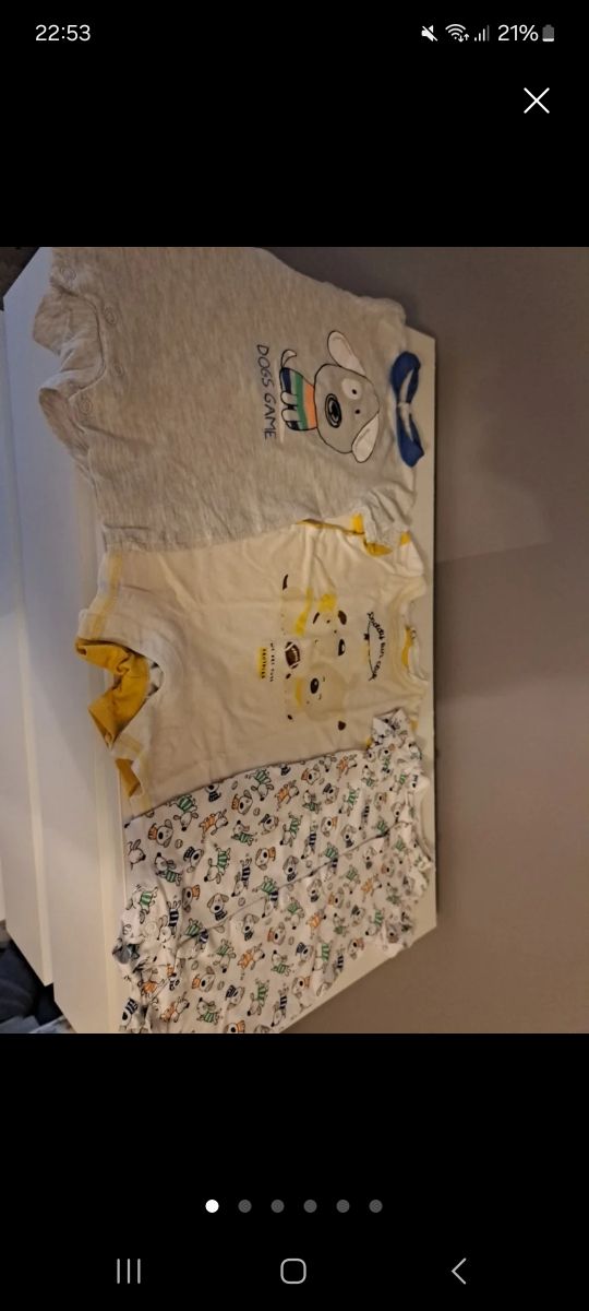 Lote pijamas bebé 3-6 meses ( 8 prendas)