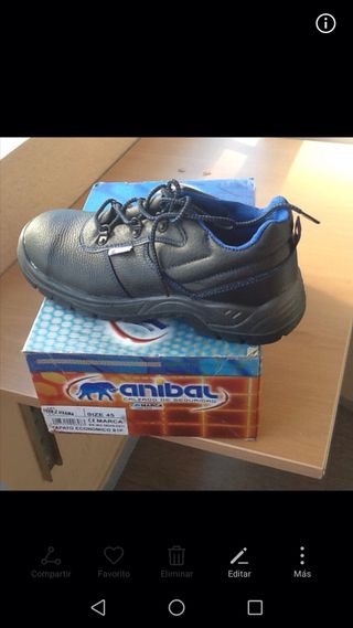 Zapatos de Trabajo Anibal Talla 45
