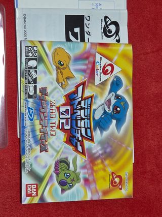 WonderSwan Color Digimon 02 Two Bandai Digimon