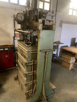 Prensa Hidráulica Balas Papel