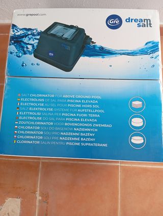 Clorador Salino GRE Dream Salt Piscina