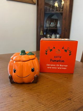 Brucia essenze zucca in ceramica