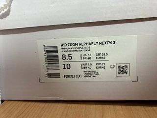 Nike Alphafly 3 Talla 42