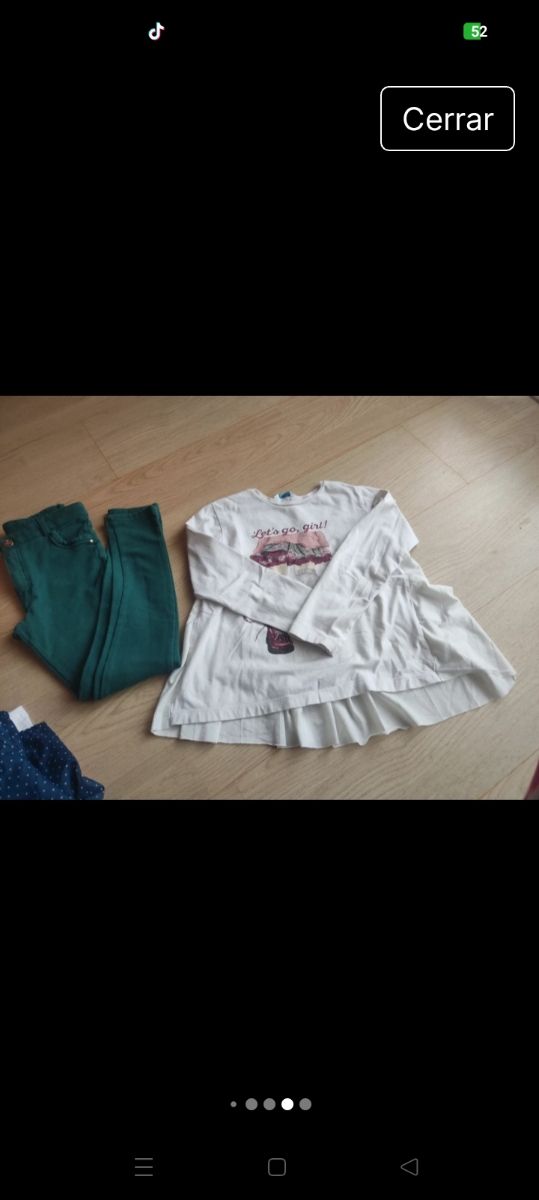 Lote Ropa Invierno Niña 8 años 7 prendas