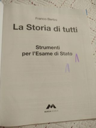 LA STORIA DI TUTTI volume 3 ISBN 9788883328794