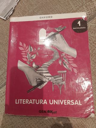 Literatura Universal 1º Bachillerato. Libro del...