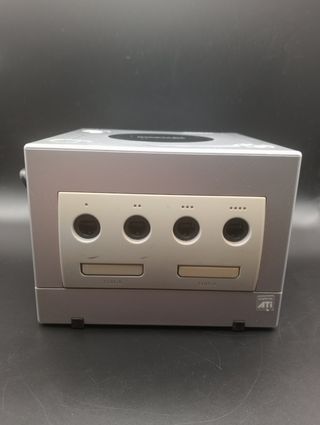 Nintendo GameCube Argento scatola manuali