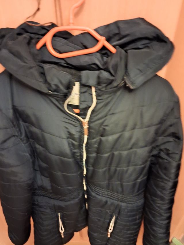 Abrigo de niña azul marino  Mayoral