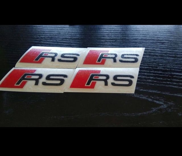 4 Pegatinas de vinilo de corte para coche