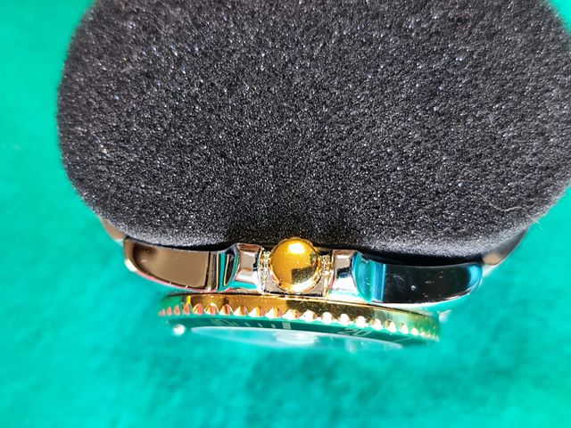 Reloj Sinobi Submariner Mixto Oro y Plata