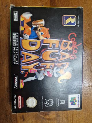 Conkers bad fur day N64 completo
