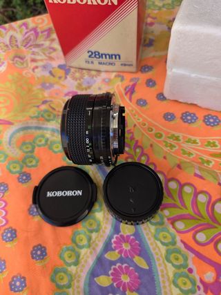 Objetivo Koboron Macro 28mm f2.8 Vintage