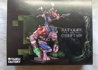 Warhammer fantasy héroe skaven en rata ogro