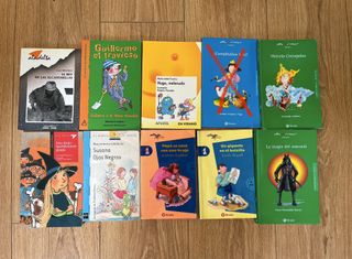 lote de 9 libros para niños infantil juvenil