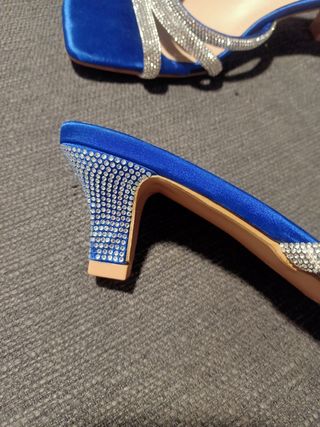 Sandalias Ciaodea Talla 40 Brillantes