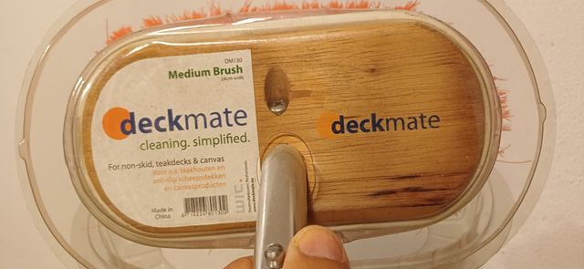 Spazzola Deckmate Medium Brush 24cm Nautica/Barche