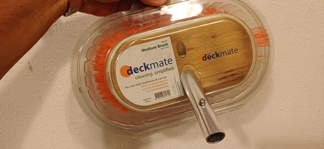 Spazzola Deckmate Medium Brush 24cm Nautica/Barche