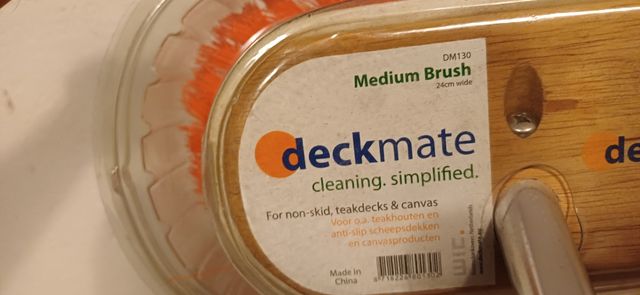 Spazzola Deckmate Medium Brush 24cm Nautica/Barche