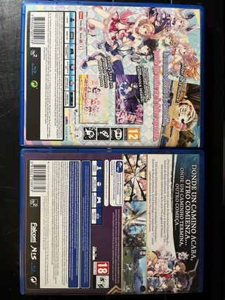 Juegos PS4 40€/unidad