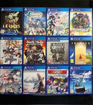 Juegos PS4 40€/unidad