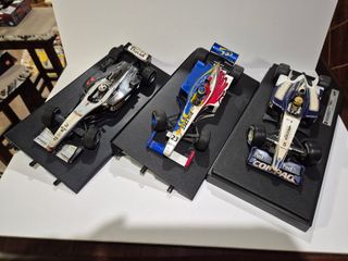 Lote 3 coches F1 Minichamps 1:18